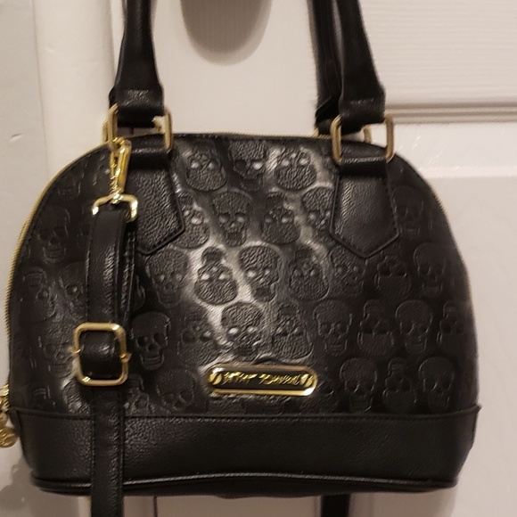 Betsey Johnson Handbags - Betsey Johnson Princess Skully Mini Dome Satchel
